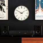 newgate radio city wall clock bold black marker dial matte blizzard grey newgate radio city wall clock bold black marker dial matte blizzard grey