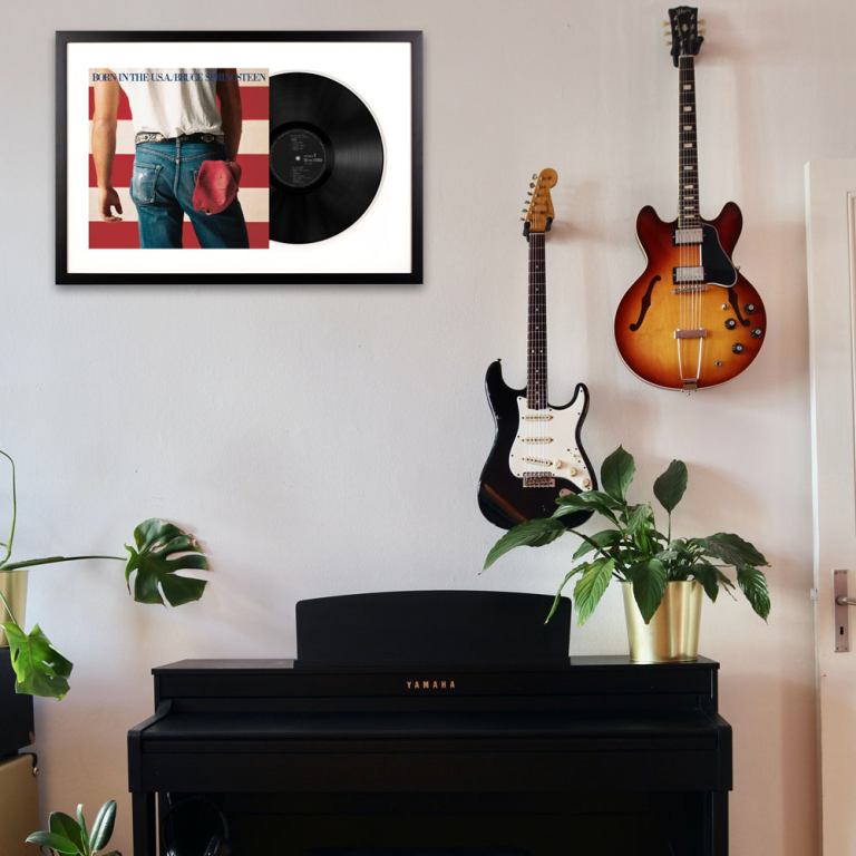 framed taylor swift lover 2p vinyl album art