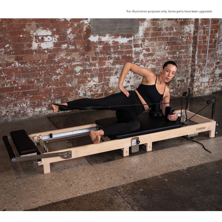 lifespan fitness contour 2 folding wood pilates reformer set lifespan fitness contour 2 folding wood pilates reformer set