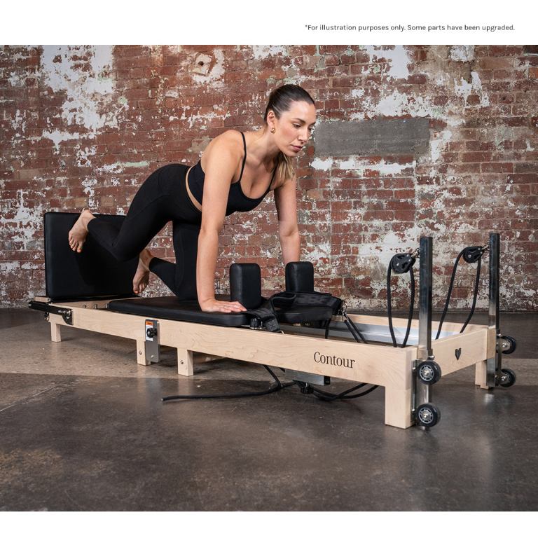 lifespan fitness contour 2 folding wood pilates reformer set lifespan fitness contour 2 folding wood pilates reformer set