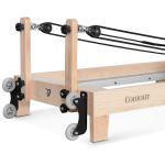 lifespan fitness contour 2 folding wood pilates reformer set lifespan fitness contour 2 folding wood pilates reformer set