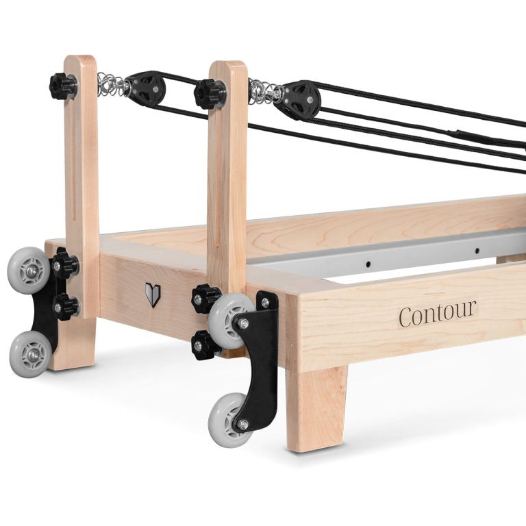 lifespan fitness contour 2 folding wood pilates reformer set lifespan fitness contour 2 folding wood pilates reformer set