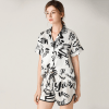 woman sleepwear home wear short sleeve sweet girl white text casual pajamas (m size) woman sleepwear home wear short sleeve sweet girl white text casual pajamas (m size)