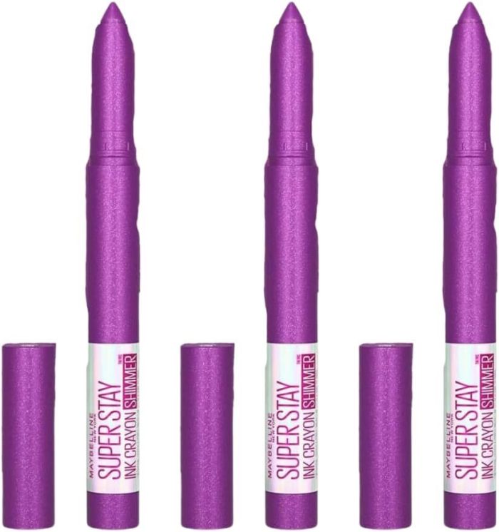 3x Maybelline New York Superstay Ink Longwear Crayon Lipstick - Throw a Party 170 3x Maybelline New York Superstay Ink Longwear Crayon Lipstick - Throw a Party 170