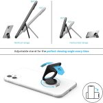 phonetag multi view phone stand with magnetic ring holder universal (rose gold)