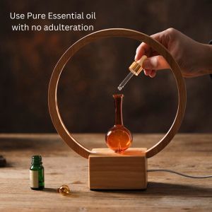 luna (nebuliser+ringlight) waterless diffuser | essential oil burner | aromatherapy| home fragrance