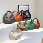 luxury woven leather hobo bag elegant shoulder tote 34*21cm (wine red) luxury woven leather hobo bag elegant shoulder tote 34*21cm (wine red)