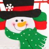 snowman advent calendar felt christmas countdown with 24 pockets for kids, wall hanging decor snowman advent calendar felt christmas countdown with 24 pockets for kids, wall hanging decor