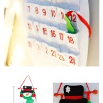 snowman advent calendar felt christmas countdown with 24 pockets for kids, wall hanging decor