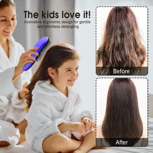 detangling brush purple