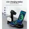 devanti 4 in 1 wireless charger dock multi function charging station for phone