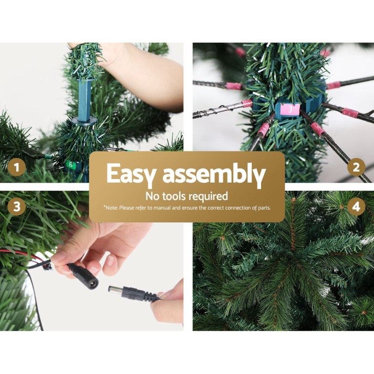 jingle jollys christmas tree 1.8m xmas tree decorations 1980 leds 8 light mode jingle jollys christmas tree 1.8m xmas tree decorations 1980 leds 8 light mode