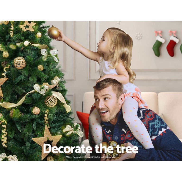 jingle jollys christmas tree 2.1m xmas tree decorations pine needles 1584 tips