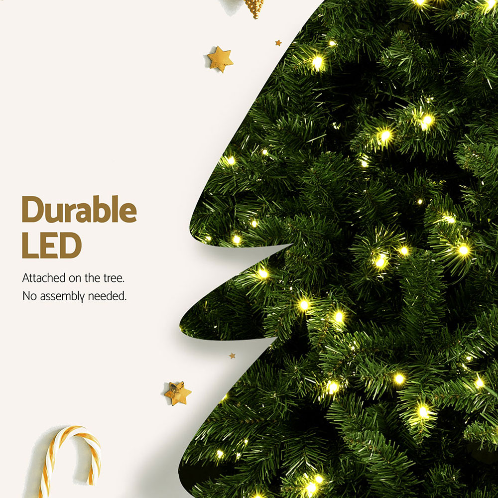 jingle jollys christmas tree 2.7m led xmas tree party decorations 2590 tips