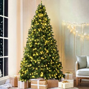 jingle jollys christmas tree 2.7m led xmas tree party decorations 2590 tips