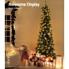 jingle jollys christmas tree 1.8m pre lit 200 led lights xmas tree decorations jingle jollys christmas tree 1.8m pre lit 200 led lights xmas tree decorations