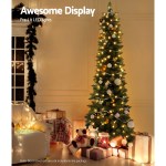 jingle jollys christmas tree 1.8m pre lit 200 led lights xmas tree decorations jingle jollys christmas tree 1.8m pre lit 200 led lights xmas tree decorations