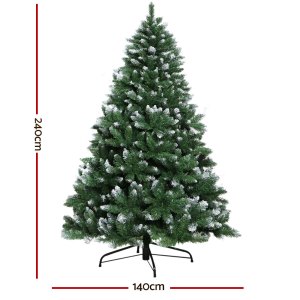 jingle jollys christmas tree 2.4m snowy xmas tree decoration 1225 tips jingle jollys christmas tree 2.4m snowy xmas tree decoration 1225 tips