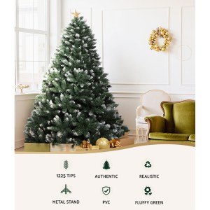 jingle jollys christmas tree 2.4m snowy xmas tree decoration 1225 tips jingle jollys christmas tree 2.4m snowy xmas tree decoration 1225 tips