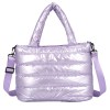 Women Gloss Quilted Handbag 2