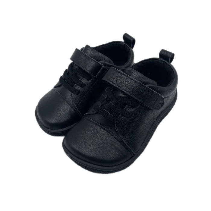 Tipsietoes Genuine Leather Wide Toe Barefoot Shoe for Girls and Boys Kids 2