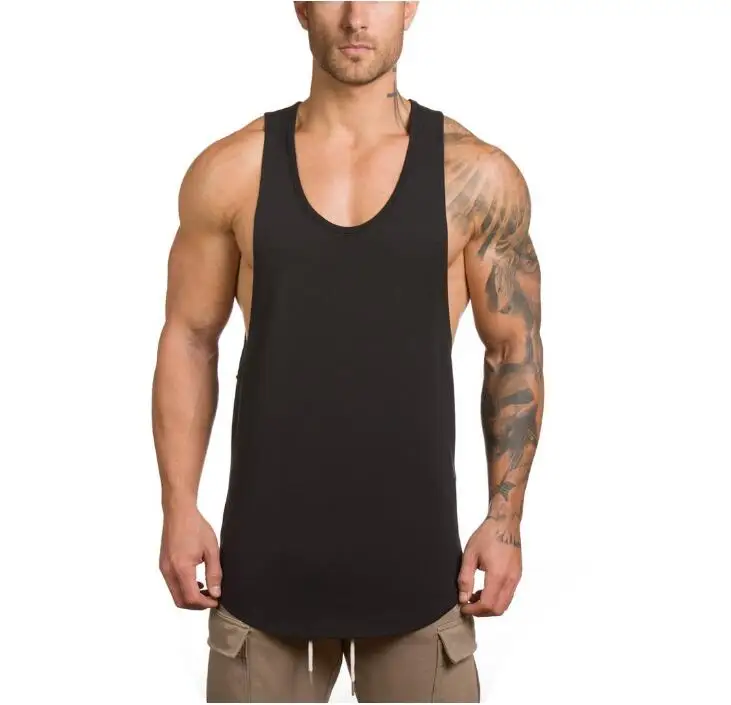 Fitness Men gym Tank Top Singlet