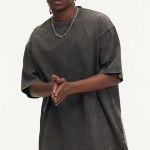 summer washed men's oversize t shirts Summer Washed Men's Oversize T Shirts 3