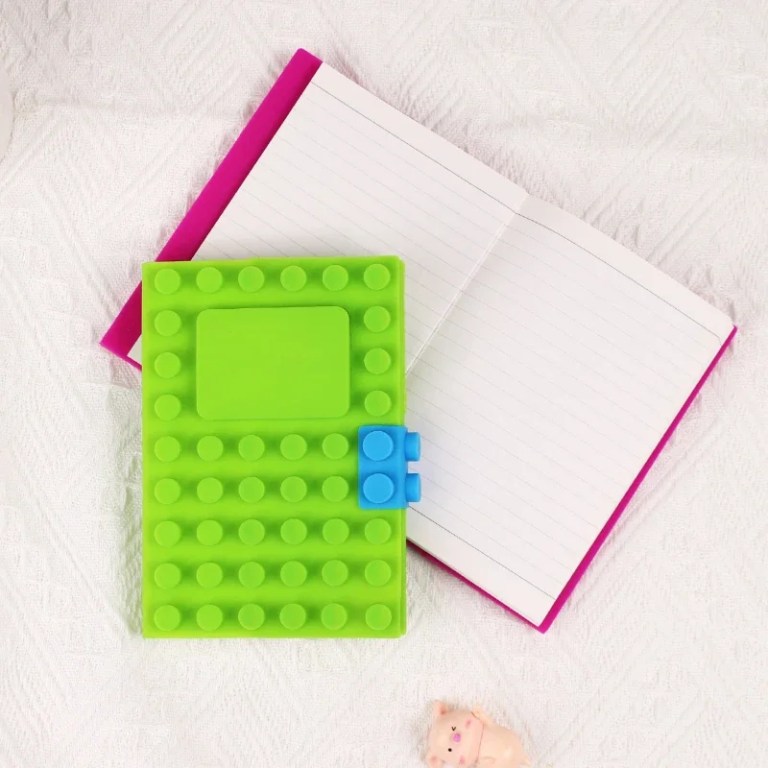 sensory kids block silicone notebook mini journal Sensory Kids Block Silicone Notebook Mini Journal 1