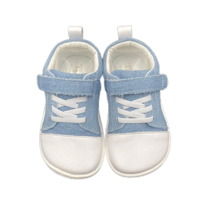 Tipsietoes Genuine Leather Wide Toe Barefoot Shoe for Girls and Boys Kids 3