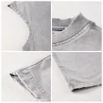 Vintage Faded Unisex Men's Summer Tank T Shirt 3