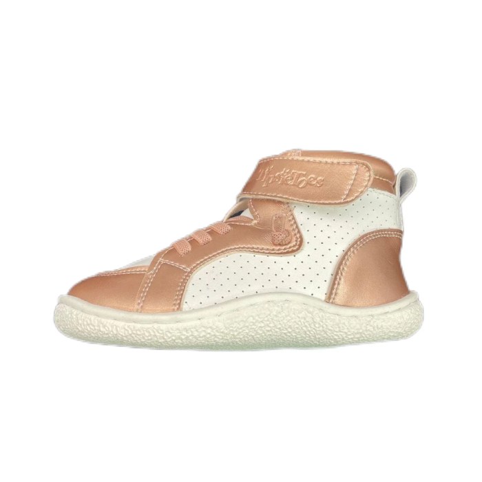 Tipsietoes Genuine Leather Boots for Girls Boys Kids Barefoot Sneaker
