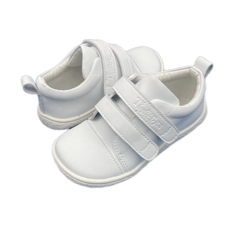 Tipsietoes Genuine Leather Wide Toe Barefoot Shoe for Girls and Boys Kids 5