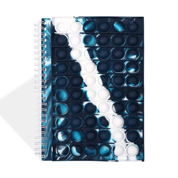 new notebook a5 pop its finger bubble silicone cover notebook decompression silicone bubble notebook fidget toys for kids gift New Notebook A5 Pop Its Finger Bubble Silicone Cover Notebook Decompression Silicone Bubble Notebook Fidget Toys For Kids Gift