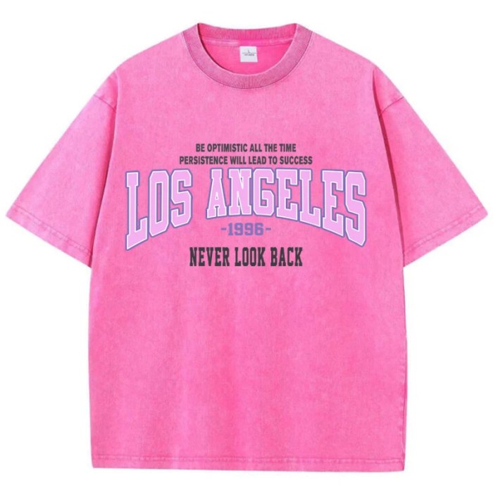 unisex los angeles cotton washed oversized t shirt Unisex Los Angeles Cotton Washed Oversized T Shirt 4