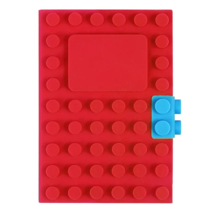 Sensory Kids Block Silicone Notebook Mini Journal 3