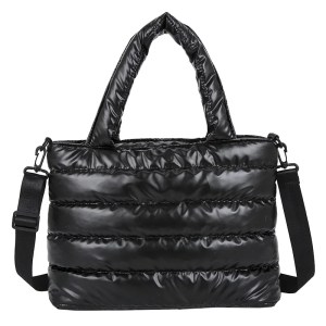 Women Gloss Quilted Handbag
