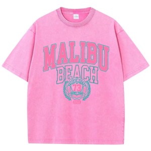 Women's Malibu Beach Washed Oversize T-Shirt 3