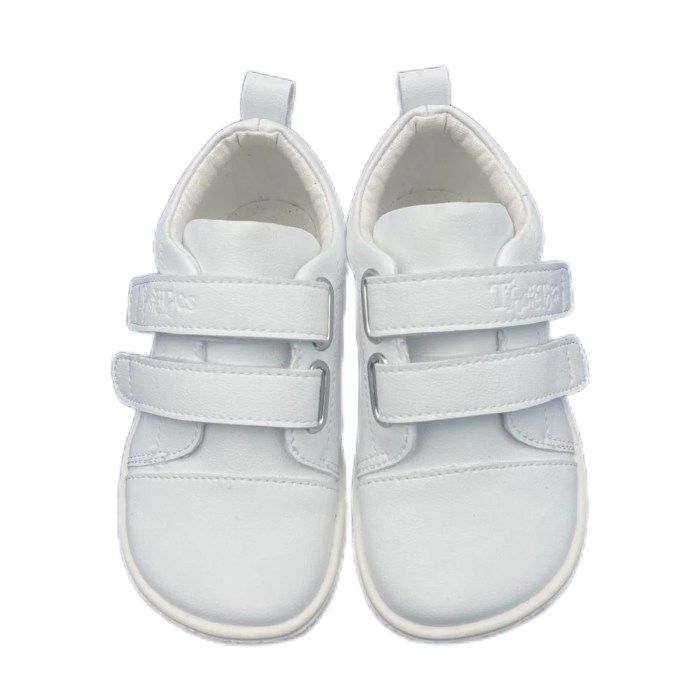 Tipsietoes Genuine Leather Wide Toe Barefoot Shoe for Girls and Boys Kids 6