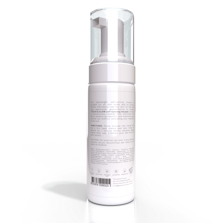 touch & glow self tanning body mousse | 150ml touch & glow self tanning body mousse | 150ml