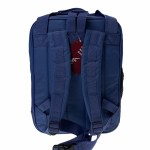 26l leuts backpack school book library utility carry bag backpack royal blue