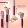 13 piece fluffy makeup brush set with storage bag pro beauty tools 13 Piece Fluffy Makeup Brush Set with Storage Bag Pro Beauty Tools 2
