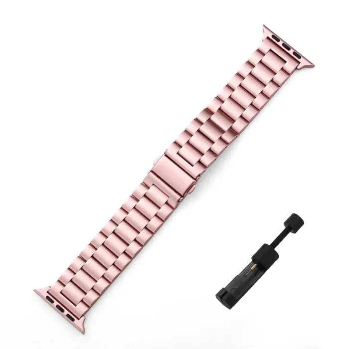 Stainless Steel Strap for Apple Watch - Metal Bracelet for Series 9/10