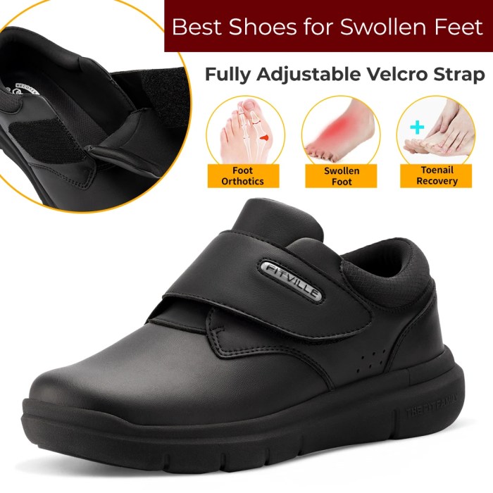 FitVille Extra Wide Men's Walking Shoes – Adjustable & Comfortable 3