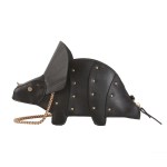 Triceratops Mini Crossbody Bag – Shoulder Chain Clutch for Women & Girls