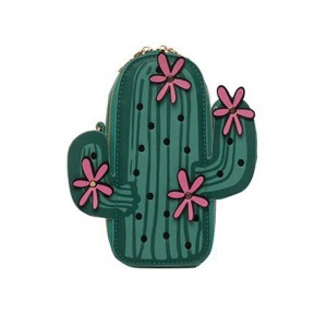 Women's Cactus Handbag – Flowers Shoulder Bag, Mini Crossbody Messenger Bag