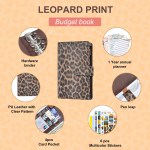 Leopard Chic: A6 6-Hole Cash Budget Planner & Binder 1