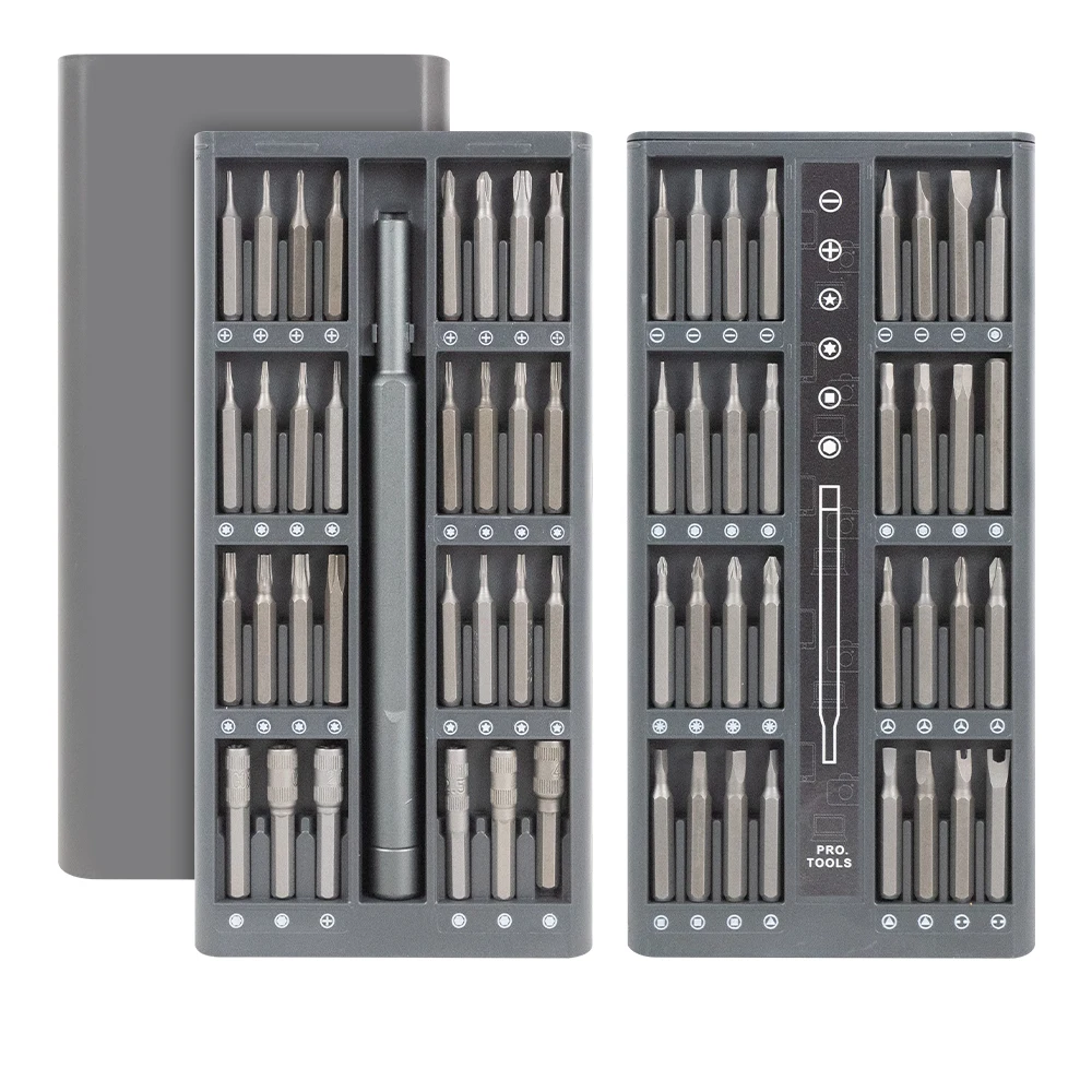 25/63-in-1 Magnetic Precision Screwdriver Set - Mini Tools Kit for Phone & PC Repair