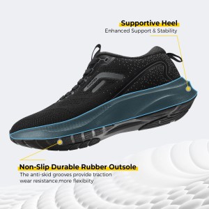 fitville men's wide running shoes – breathable lightweight sneakers for training FitVille Men\'s Wide Running Shoes – Breathable Lightweight Sneakers for Training 3