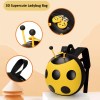 Adorable Ladybug Kindergarten Backpack with Leash - Perfect for Toddlers 1-3 Years 4