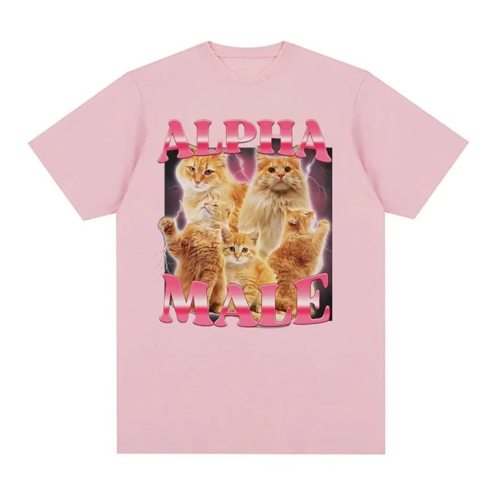 alpha mens cat and kitten funmemetshirt womens fashionable cute retro patterntshirt womensfashionablecasualshort sleeved t shirt Alpha mens cat and kitten funmemeTshirt womens fashionable cute retro patternTshirt womensfashionablecasualshort sleeved T-shirt